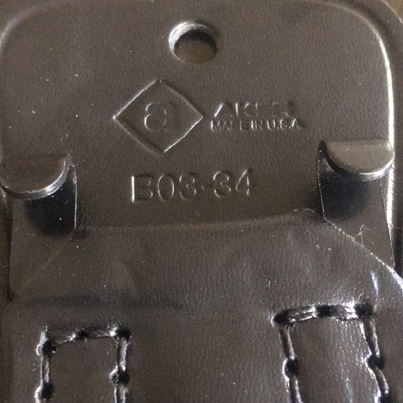 Aker Leather B03-34 Duty Belt 2-1/4" W 45 L - Picture 3 of 8